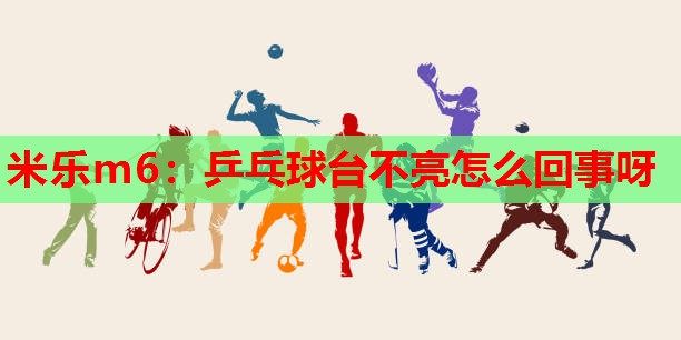 乒乓球台不亮怎么回事呀