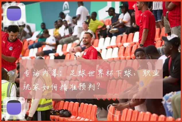 专访内幕：足球世界杯下球，职业玩家如何精准预判？