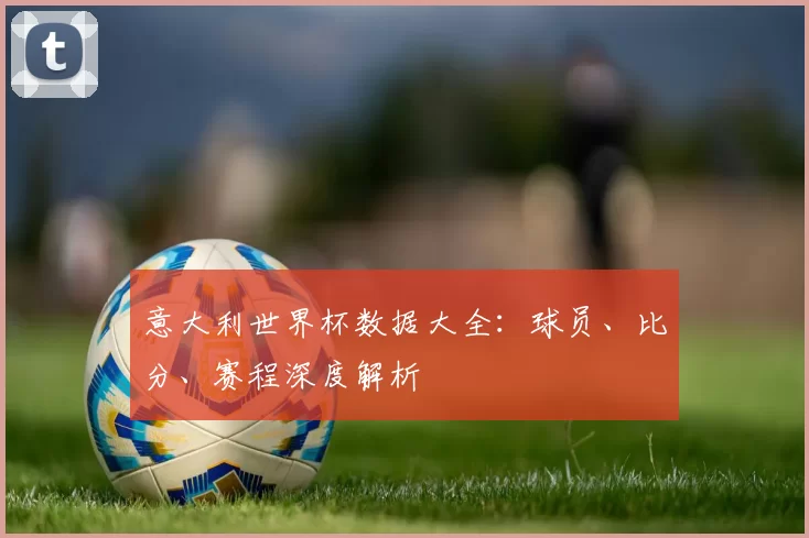 意大利世界杯数据大全:球员、比分、赛程深度解析